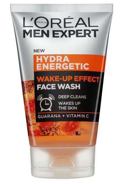 L'Oreal Men Expert Hydra Energetic Face Wash 100ml (Members Price) + Free Click & Collect