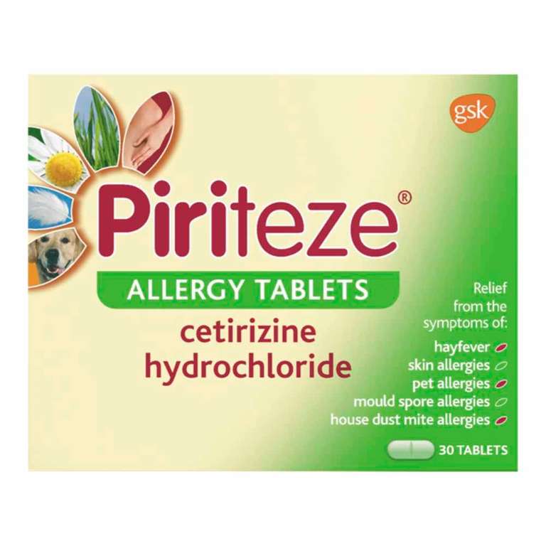 Piriteze Allergy Tablets 30 pack 40p @ Sainsburys Old Street London