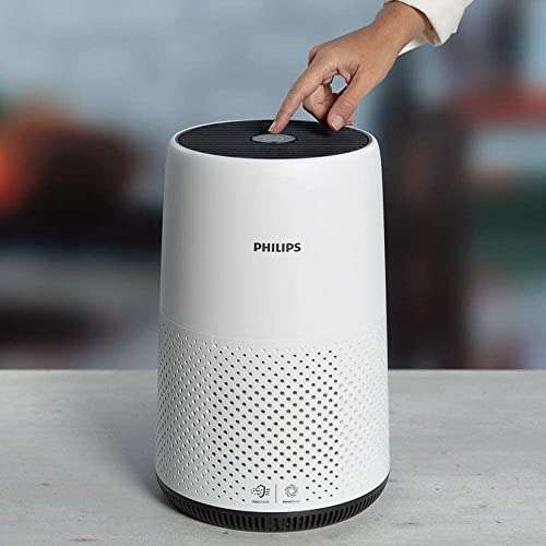Philips AC0820/30 Series 800 Compact Air Purifier with Real Time Air Quality Feedback, Anti-Allergen - £89.99 (Prime Exclusive) @ Amazon