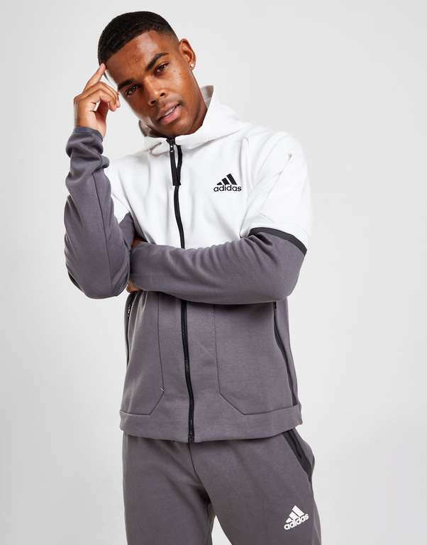 Men’s adidas Designed for Gameday Full Zip Hoodie £24 with in app code + Free click and collect @ JD Sports
