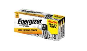 Energizer AA Alkaline Power Battery Pack of 24