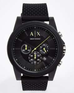 ARMANI EXCHANGE Black Chronograph Watch