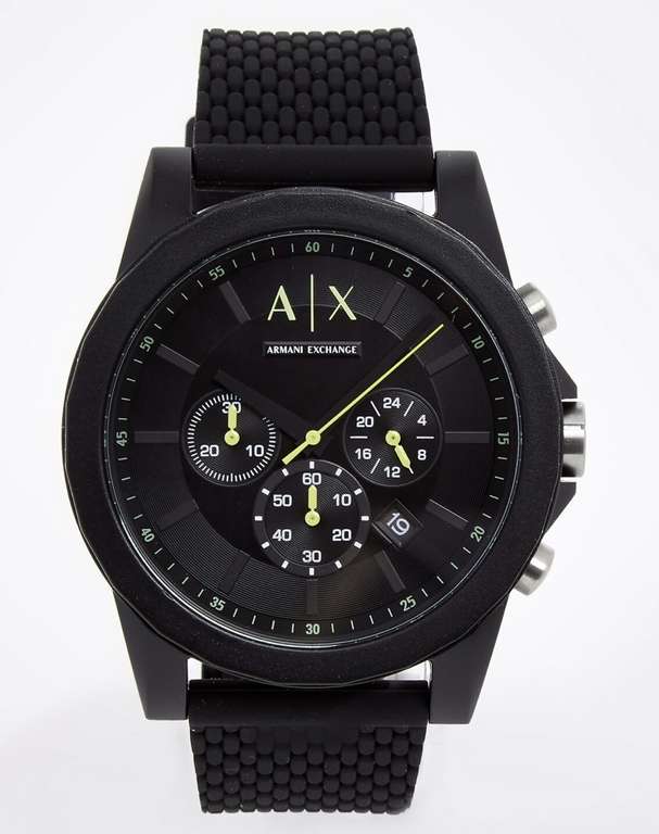 ARMANI EXCHANGE Black Chronograph Watch
