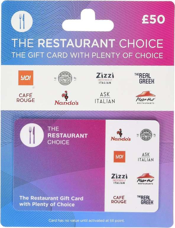 15% off gift cards - Uber & Uber Eats - Restaurant Choice - Vue - Great British Pub // 20% off Odeon - Pizza Hut (digital) - Prime members