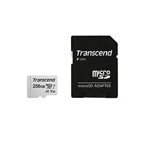 Transcend 256GB microSDXC 300S Class 10 Memory Card - £17.45 @ Amazon