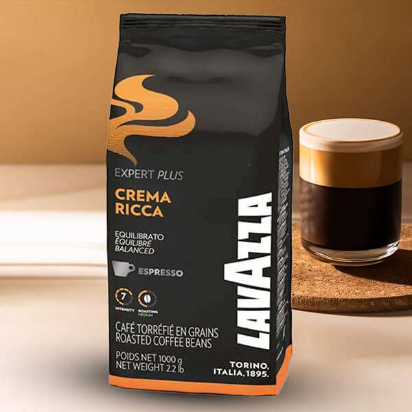 1 x Lavazza Expert Crema Ricca Roasted Coffee Beans 1kg Pack, Or 3 For £26.97 Delivered (£25 Minimum Spend For Delivery)