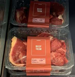 Iceland Beef Trim - cuts of fillet, sirloin and rump steak - 400g - £2.00 (£5kg) instore at Iceland Borehamwood