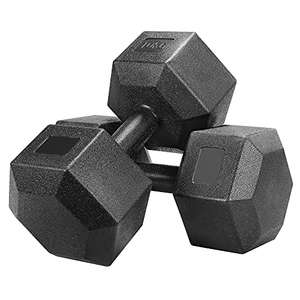 Yaheetech 2x5kg/ 2x7.5kg/2x10kg (Sold in Pair) Dumbbells Set with voucher Dispatches and Sold by Yaheetech UK