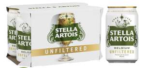 2x 6x330ml Cans Of Stella Unfiltered (12 cans in total) 5% ABV - £9 @ Asda