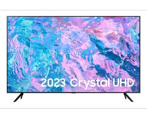 2023 65” CU7100 UHD 4K HDR Smart TV £502.55 New Users W/Code via App