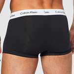 Calvin Klein Men Low-Rise Boxer Short Trunks Stretch Cotton Pack of 3