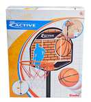 Simba Smoby 107407609 Kids Basketball Hoop & Stand | Adjustable to 160cm | 24cm Basket with Net plus 16cm Ball | Ages 4+ - £14.99 @ Amazon