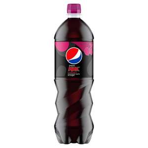 Pepsi Max Cherry No Sugar / Diet Pepsi Bottle 1.25L - £1 @ Iceland