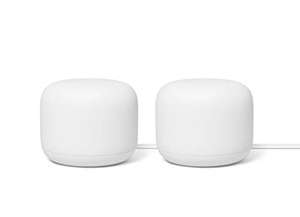 Google Nest Wifi Router, Strong connection, Every direction - 2 Pack - £128.90 @ Amazon