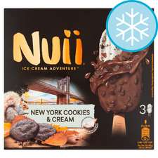 Nuii New York Cookies & Cream Ice Cream 3X90ml for £2.50 with clubcard @ Tesco