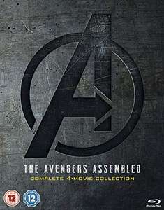 Avengers: 1-4 Complete Blu-ray Boxset Includes Bonus Disk £17.10 @ Amazon