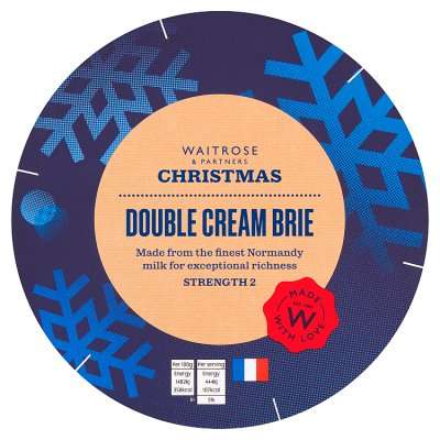 Waitrose 500g Double Cream Brie in-store at Chester
