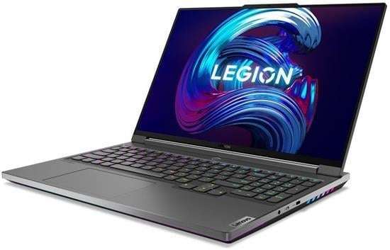 Lenovo Legion 7 16" WQXGA 165Hz 500Nits AMD Ryzen 6800H RX 6700M-10GB 16GB RAM 512GB SSD Vapor Chamber Gaming Laptop