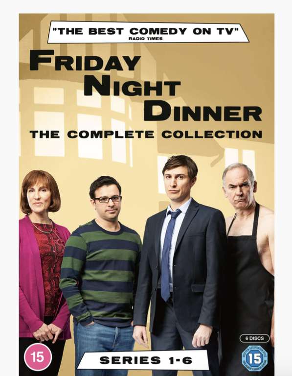 Friday Night Dinner - The Complete Collection (Series 1 - 6) W/code