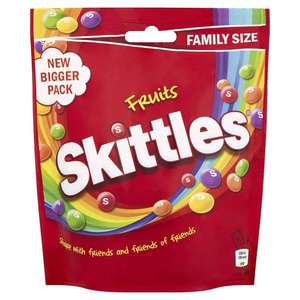 Skittles Fruity Chews Sweets 196g Family Packs are £1 @ Morrisons