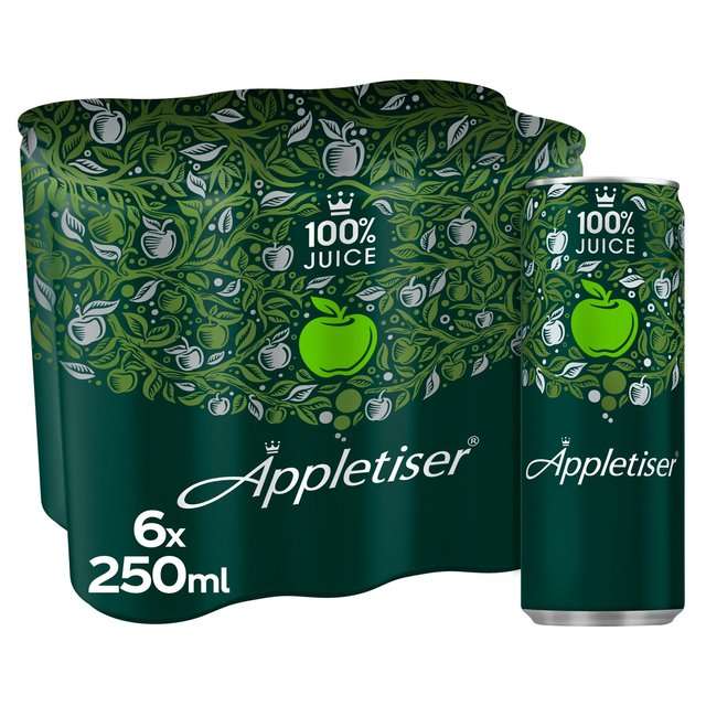Appletiser 100% Apple Juice Lightly Sparkling 6 x 250ml £2.50 @ Morrisons (and other stores)