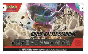 Pokemon TCG: Scarlet & Violet 2 Build and Battle Stadium Box + Free collection