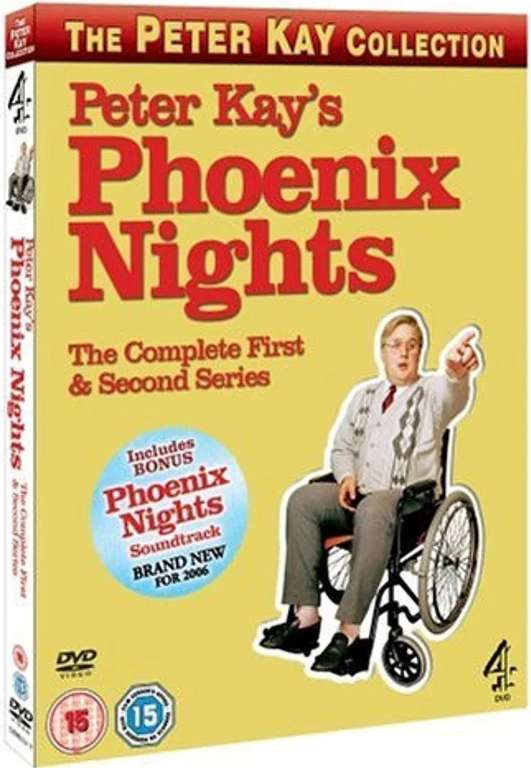 Peter Kay's Phoenix Nights - Series 1 & 2 DVD (Used) W/Code