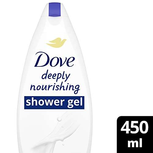 Dove Deeply Nourishing Body Wash Shower Gel OR Dove Soothing Care Body Wash 450 ml: £1.90 (£1.81/£1.62 S&S) + 5% Voucher On 1st S&S @ Amazon