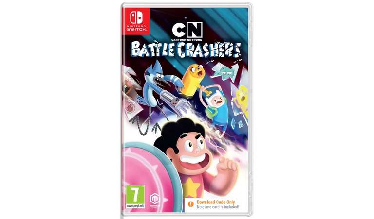 Cartoon Network Battle Crashers Nintendo Switch Game (Code In a box) - Free C&C