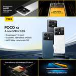 POCO X6 5G Black 12+256GB, 64MP triple camera, 6.67" 120Hz AMOLED display, 5100mAh UK Version