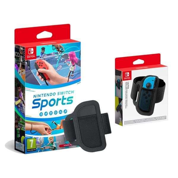 Nintendo Switch Sports Nintendo Switch Game (inc leg strap) + Extra Leg Strap = £32.99 (free collection) @ Argos