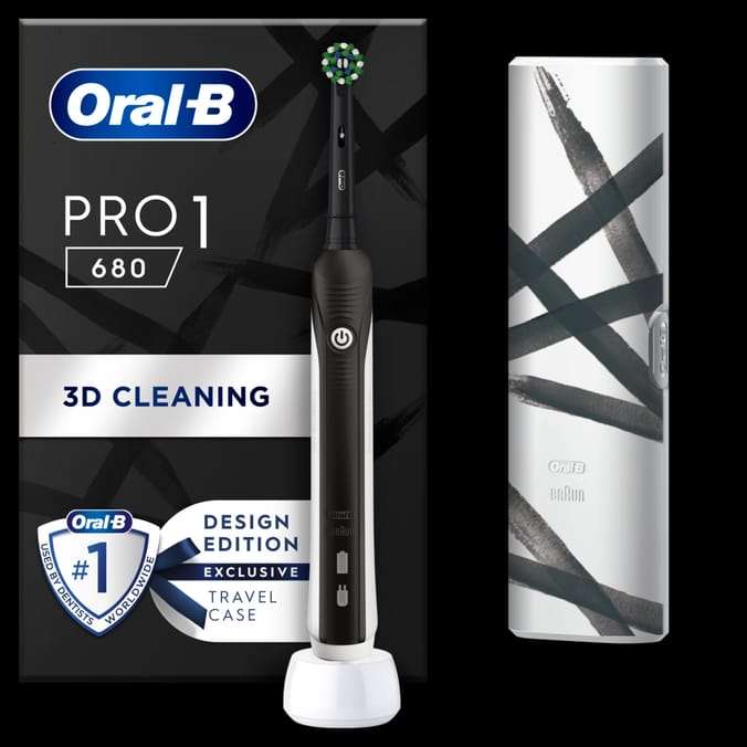 Oral-B Pro Series 1 680 Electric Toothbrush + Travel Case