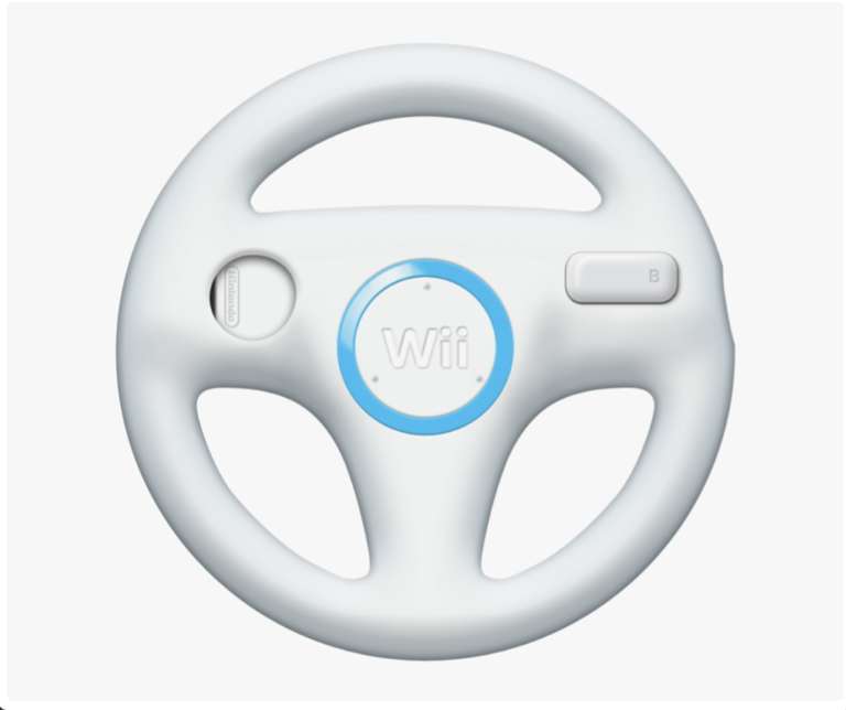 Nintendo Wii Racing Wheel (Used) - Free C&C