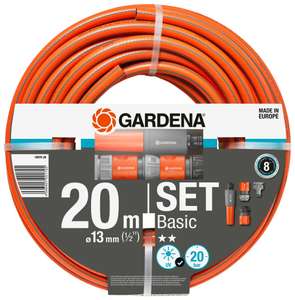 Gardena Basic 20m Hose Set