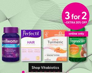 Vitabiotics Ultra Iron X 30 tablets 3for2 & extra 20% off selected vitamins vitabiotics