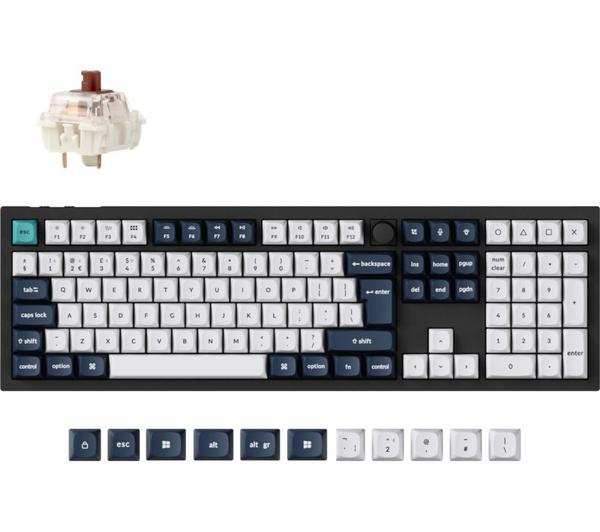KEYCHRON Q6 Max Wireless Mechanical Gaming Keyboard - Carbon Black - With code