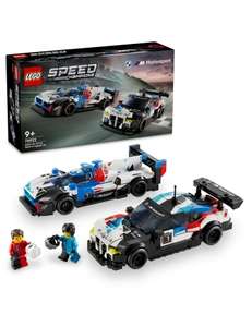 LEGO Speed Champions BMW M4 GT3 & BMW M Hybrid V8 Race Cars 76922 (Free Click & Collect)