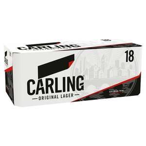 Carling Original Lager 18 x 440ml £11 @ Morrisons