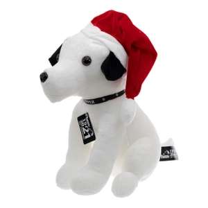 Nipper Christmas Dog Christmas (Large) Soft Toy (18cm W x 31cm D x 30cm H) £5.99 Free Collection @ HMV