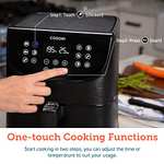 COSORI Air Fryer Oven with Rapid Air Circulation, 100 Recipes Cookbook, 3.5L Air Fryers for Home Use £69.99 @ Amazon
