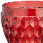 Villeroy & Boch Boston Coloured Shot Red, 80 ml, Crystal Glass, 6 x 6 x 6.3 cm