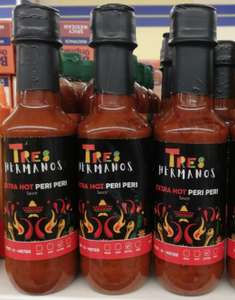 Tres Hermanos Extra Hot Peri Peri Sauce/Marinade 250ml - Heron Foods Newport