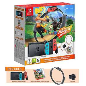 Nintendo Switch Neon Red Console & RingFit Adventure Bundle - £299.85 delivered @ Simply Games