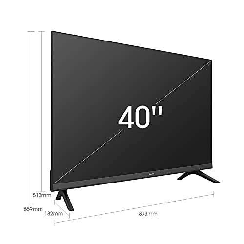 Hisense 40A4BGTUK (40 Inch) HD Smart TV £199 @ Amazon