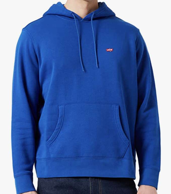 Levi's Men's Core Ng Hoodie Surf Blue Hooded Sweatshirt - Small Size Only - £24.32 @ Amazon