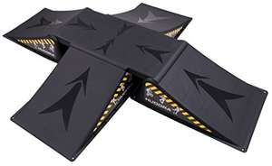 Hudora Skateboard Skater 5 Pieces Ramp Set - Black, One Size - £44.50 @ Amazon