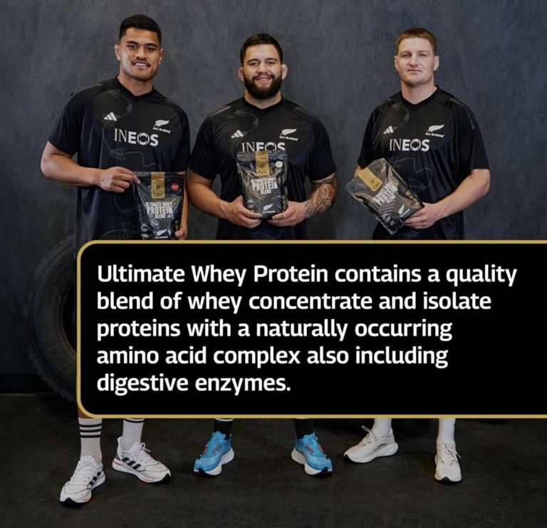 Ultimate Whey Protein Blend - Strawberry - With Code