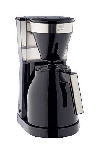 MELITTA Easy Top Therm II Filter Coffee Machine with Insulated Jug, Black/Stainless Steel - £10.99 @ Amazon