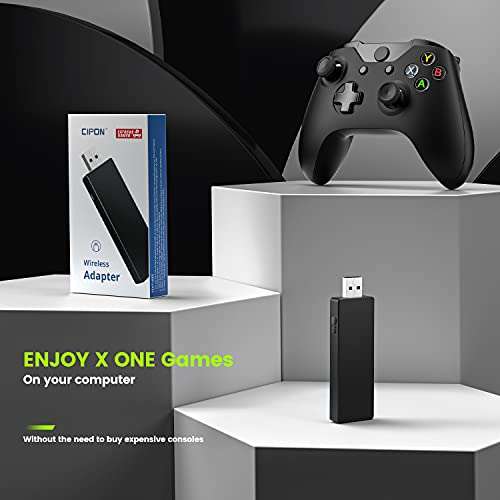 Cipon Wireless Adapter Compatible with Xbox One Controller £17.99 Prime members - Sold by HuajunBusiness / Fulfilled By Amazon