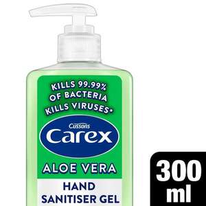 Carex Aloe Vera Sanitising Antibacterial Hand Gel 300ml £2.50 @ Sainsbury's